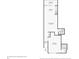 Floor plan featuring living room, kitchen, bedroom, bathroom and balcony for this condo unit at 935 S Atlantic Ave # 302, Daytona Beach, FL 32118