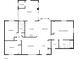 Detailed floor plan showcases the layout of the bedrooms, kitchen, living room, and bathrooms at 10350 Sw 62Nd Terrace Rd, Ocala, FL 34476