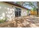 This backyard has a concrete area and a large tree at 109 Long Leaf Pine Cir, Sanford, FL 32773