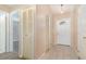 Well-lit entryway featuring neutral paint, ceramic tile flooring, and closet space at 109 Long Leaf Pine Cir, Sanford, FL 32773