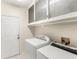Functional laundry room with washer and dryer at 11225 Cypress Trail Dr, Orlando, FL 32825