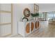 Welcoming entryway with decorative furnishings and view to living area at 3326 Arch Ave, Ormond Beach, FL 32174