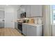 Contemporary kitchen with stainless steel appliances and modern cabinetry at 3326 Arch Ave, Ormond Beach, FL 32174