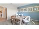 Bright office space with modern decor and neutral tones, ideal for remote work at 3326 Arch Ave, Ormond Beach, FL 32174