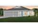 Charming single-story home with a two-car garage and inviting curb appeal at 3814 Blue Vale Dr, Davenport, FL 33837
