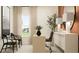 Modern home office featuring a sleek desk, comfortable seating, and stylish decor at 455 Puma Loop, Groveland, FL 34736