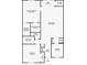 Detailed floor plan showcasing the layout of the home, including room dimensions and placements at 4878 Tangerine Ave # 4878, Winter Park, FL 32792