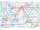 Map showing the proximity of the property to downtown Orlando, Winter Park, and the Orlando airport at 4878 Tangerine Ave # 4878, Winter Park, FL 32792