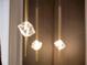 Close-up of a modern, stylish, and elegant lighting fixture at 8157 Elion St, Orlando, FL 32827