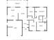 Detailed floor plan showcasing layout of kitchen, living room, bedrooms, and screened porch at 978 N Jerico Dr, Casselberry, FL 32707