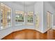 Cozy breakfast nook with views of the pool and access to outdoor patio at 1158 Sweet Heather Ln, Apopka, FL 32712