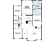 Second floor floorplan shows bedrooms, bathrooms and large open loft space at 2648 Great Heron Ave, St Cloud, FL 34773