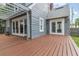 Spacious wooden deck that wraps around the house is great for outdoor entertaining at 338 E Anderson St, Orlando, FL 32801