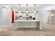Bright kitchen with island and pendant lighting at 3844 Bowfin Trl, Kissimmee, FL 34746