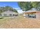Spacious backyard featuring a large covered gazebo, perfect for outdoor entertaining and relaxation at 812 Deep Wood Ct, Fruitland Park, FL 34731