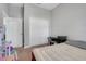 Bedroom featuring a desk, bed, closet and natural light at 812 Deep Wood Ct, Fruitland Park, FL 34731