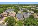 Beautiful aerial shot of a well-maintained home with lush landscaping in a desirable neighborhood at 14781 Old Thicket Trce, Winter Garden, FL 34787