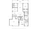 Detailed floorplan showcasing the layout, room dimensions, and flow of the entire home at 1835 Southern Red Oak Ct, Ocoee, FL 34761