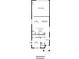 Clementine's first floor with a two-bay garage, kitchen, cafe, flex room, Gathering room, powder room, and entry layout at 2054 Education St, St Cloud, FL 34771