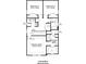 Clementine's second floor featuring a primary suite, two bedrooms, two bathrooms, and laundry room layout at 2054 Education St, St Cloud, FL 34771