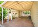 Spacious carport featuring ample covered parking and extra storage space at 242 Peppertree Ct, Lake Mary, FL 32746