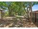 Secluded backyard featuring mature trees at 244 Angeles Rd, Debary, FL 32713