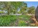 Lush backyard featuring mature trees, privacy fence and well-kept lawn at 2524 Sweetwater Trl, Winter Park, FL 32789