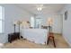Bright bedroom featuring a white bed frame, neutral walls, and ample natural light at 334 N Shadowbay Blvd, Longwood, FL 32779