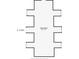 Floor plan showing the layout of the spacious detached guest house at 5127 Leeward Way, Orlando, FL 32809