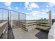 A direct gated path with shower access leads to the beach at 5275 S Atlantic Ave # 506, New Smyrna Beach, FL 32169