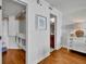 Hallway featuring a walk-in closet, a chest of drawers and an entrance to the bathroom at 5275 S Atlantic Ave # 506, New Smyrna Beach, FL 32169