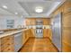 Stainless steel appliances, hardwood floors and granite countertops enhance this home's wonderful kitchen at 5275 S Atlantic Ave # 506, New Smyrna Beach, FL 32169