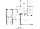 Detailed floor plan showcasing the layout, dimensions, and room names of the property at 10247 Mason Loop, Clermont, FL 34711
