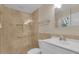 Bathroom with a glass shower and white vanity at 107 Wayland Cir, Longwood, FL 32779