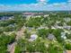 Aerial view of the neighborhood, showcasing the tree-lined streets and proximity to local amenities at 141 S Central Ave, Apopka, FL 32703