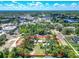 Overhead shot of the property boundary highlighting the residence and surrounding landscape at 141 S Central Ave, Apopka, FL 32703