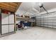 Spacious garage with ample storage shelving and organization units at 2108 Antilles Club Dr, Kissimmee, FL 34747