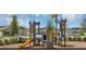 Playground with slide and castle accents, designed for neighborhood fun at 2534 Absolute Ave, Haines City, FL 33844