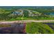 Aerial view of lake community with grassy common area at 3174 Grasmere View Pkwy, Kissimmee, FL 34746