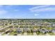 An elevated view of the community showcases the neighborhood layout and well-maintained landscaping at 5857 Beefmaster Rd, St Cloud, FL 34771