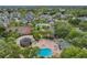Aerial view of a resort-style community with pools, hot tub, cabana and recreational facilities at 6088 Westgate Dr # 201, Orlando, FL 32835