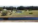 A charming new home with a yard and water view from above at 8600 Castile Rd, Sebring, FL 33876