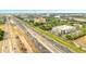 Aerial view of nearby city attractions and highway system at 8801 Latrec Ave # 8101, Orlando, FL 32819