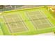 The outdoor tennis court is perfect for practice and friendly competition at 8801 Latrec Ave # 8101, Orlando, FL 32819