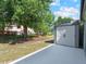 The backyard features a shed and plenty of space for outdoor activities at 1064 Universal Rest Pl, Kissimmee, FL 34744