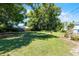 The lush backyard offers ample space for outdoor activities and features mature trees at 1225 W Smith St, Orlando, FL 32804