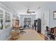 Bright office with a desk, shelves, and exercise bike at 1225 W Smith St, Orlando, FL 32804