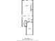 Floor plan showcasing the layout of the living room, dining area, kitchen, bath, and garage at 1396 Mirabella Cir, Davenport, FL 33897