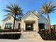 Community center exterior featuring modern architectural design and lush landscaping at 1438 Ridgeback Ln, Apopka, FL 32703