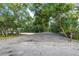 Long gravel driveway leading to a serene home nestled among lush trees and greenery at 205 Elaine Pl, Chuluota, FL 32766